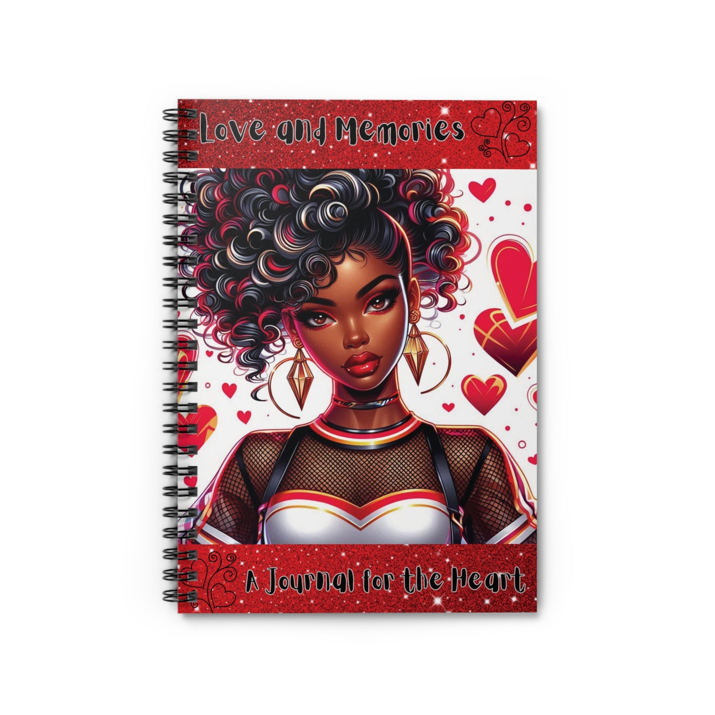 Love and Memories Spiral Notebook - A Journal for the Heart