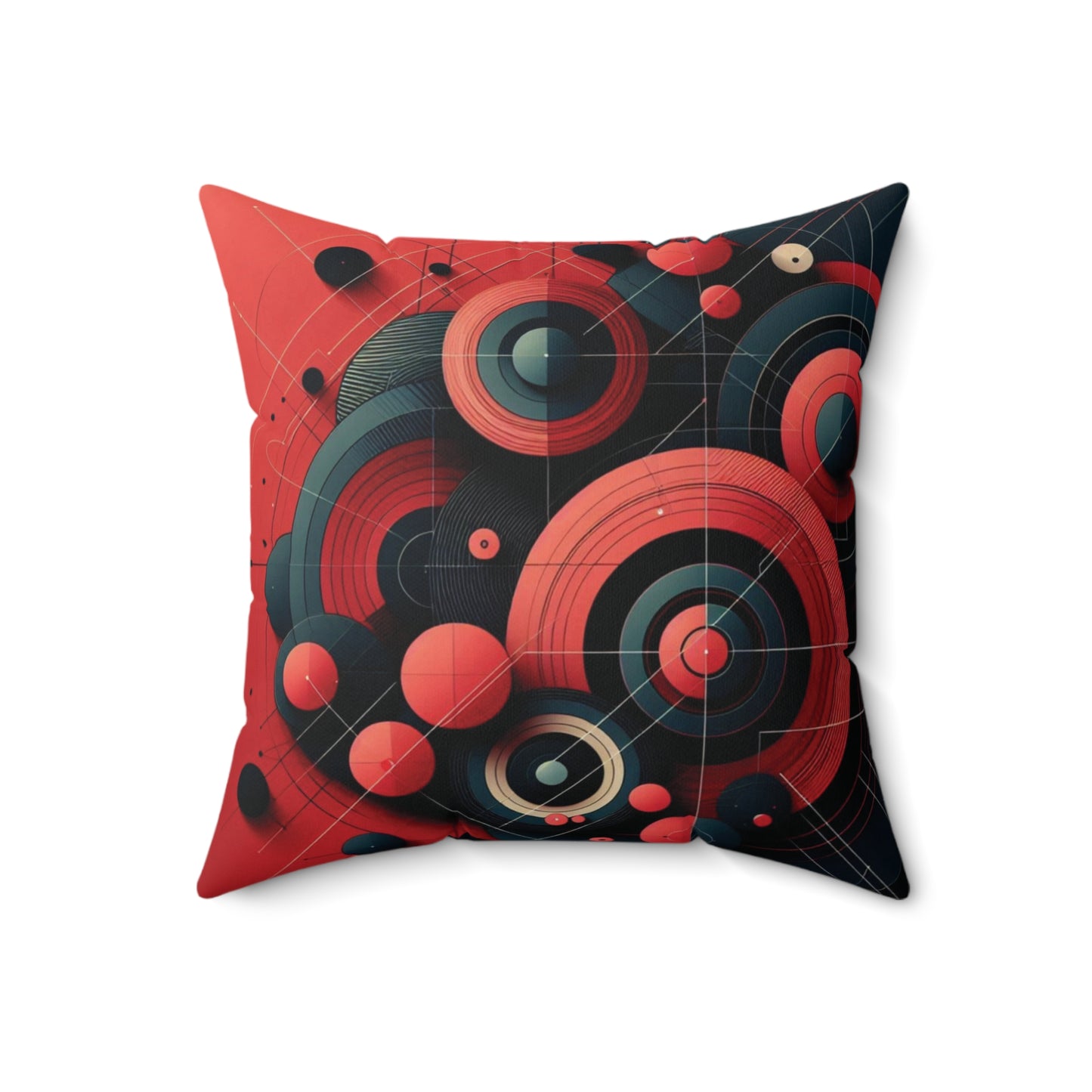 Bold Geometric Throw Pillow - Modern Home Decor