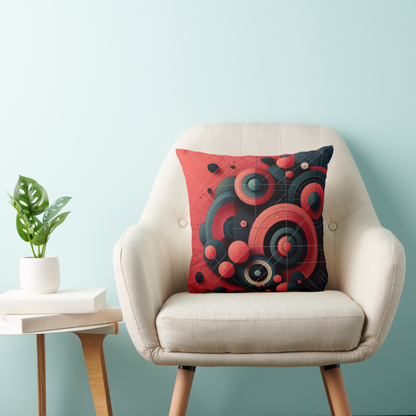 Bold Geometric Throw Pillow - Modern Home Decor