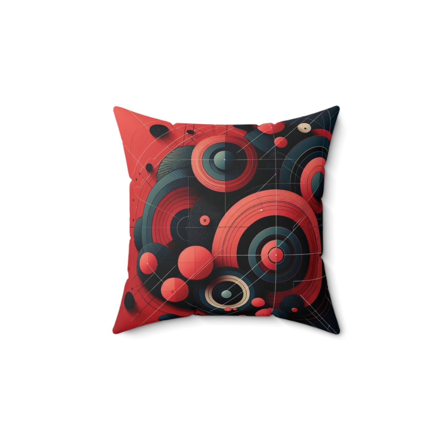 Bold Geometric Throw Pillow - Modern Home Decor