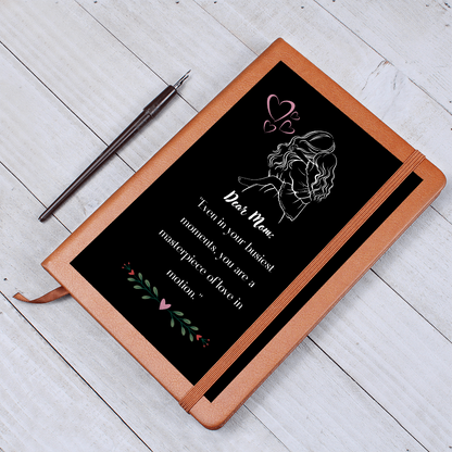 Vegan Leather Journal Love In Motion