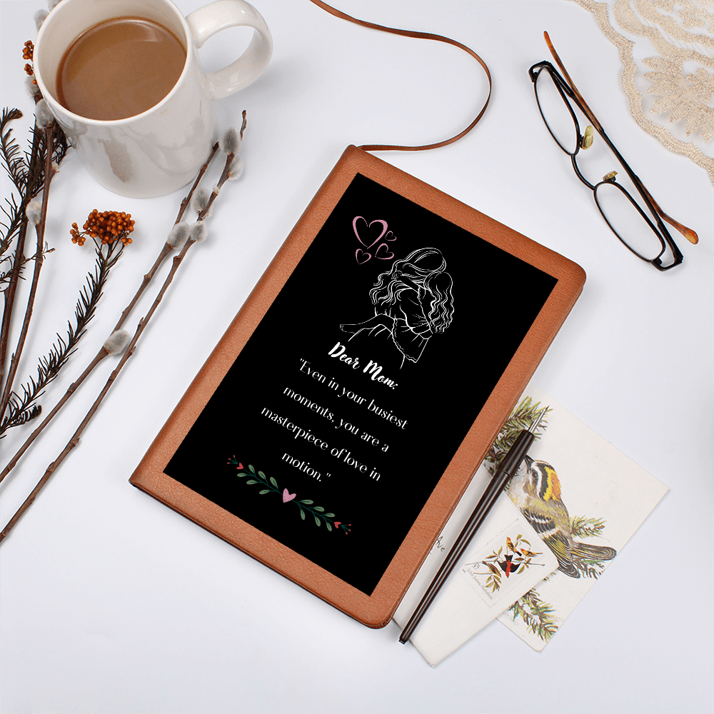Vegan Leather Journal Love In Motion