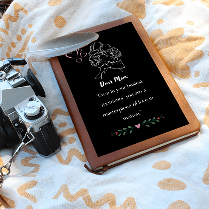 Vegan Leather Journal Love In Motion
